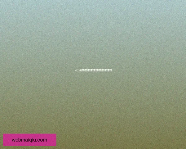 2026世界杯精彩赛事在线观看平台全程直播指南