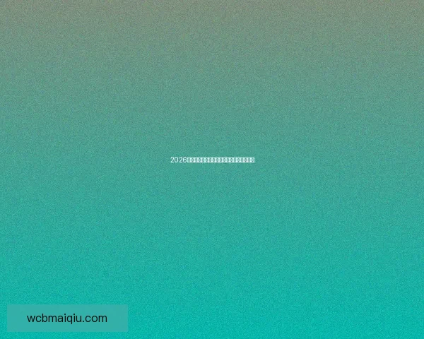 2026世界杯淘汰赛完整赛程解析及晋级球队预测